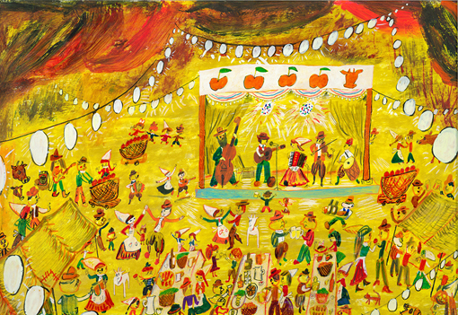 チロルくんのりんごの木